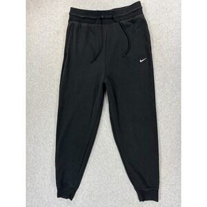 Nike Cotton Blend Athletic Fit Jogger Sweatpants (Men's Medium) Black